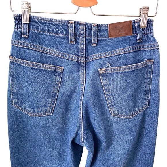 LL Bean Double L Jeans Ultra High-Rise Comfort Waist in Size 6 Regular - Picture 12 of 16